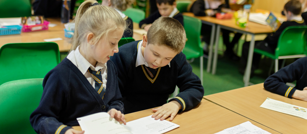 North Lancing Primary School Pupils English Lesson